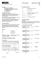 Sauter flexotron 700 User Manual