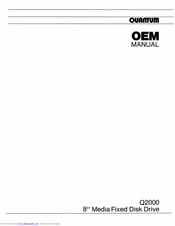 Quantum Q2000 User Manual