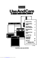 Estate TGDL640AN0 Use And Care Manual