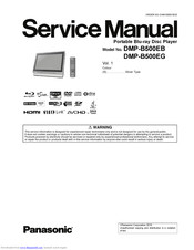 Panasonic DMP-B500EB Service Manual