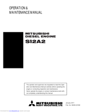 Mitsubishi Heavy Industries SA Operation & Maintenance Manual