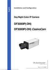 dallmeier DF3000IP Installation And Configuration Manual