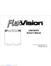 Flexvision LCM1502TV Owner's Manual