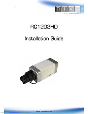 Riva RC1202HD Installation Manual