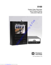 Timespace X100 Instruction Manual