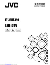 JVC LT-24HS340 Instructions Manual