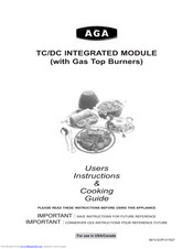 AGA TCDCLPMBRG User Instructions