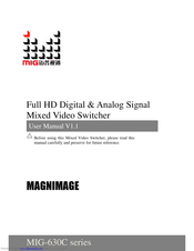 MIG 630CS1 User Manual