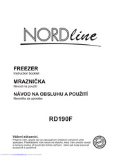NORDline RD190F Instruction Booklet