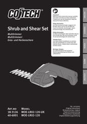Cotech MOE-LR02-120 Original Instructions Manual