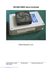 Robot-Solutions RS160D Manual