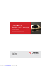 CookTek CKT0044 Owner's Manual