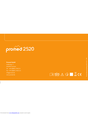ProMed 2520 Instruction Leaflet