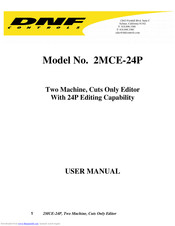 DNF Controls 2MCE-24P User Manuals