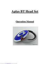 Portable USA BT-APLUS Operation Manual