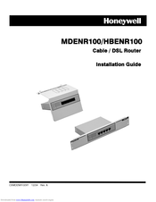 Honeywell MDENR100 Installation Manual