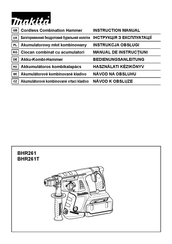 Makita BHR261T Instruction Manual