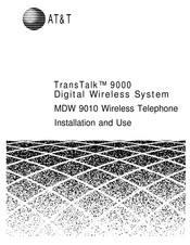 AT&T MDW 9010 Installation And Use Manual