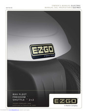 E-Z-GO 2011 RXV FREEDOM Owner's Manual