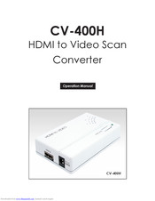 Cypress CV-400H Operation Manual
