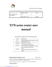 Libtor Technology T270-A1 User Manual