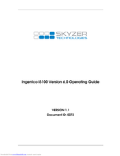 Skyzer Ingenico i5100 Operating Manual