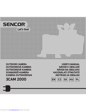 Sencor 3CAM 2000 User Manual
