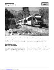 BRAWA Talent BR 4024 Operating Instructions Manual