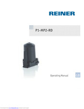 Reiner P1-MP2-RD Operating Manual