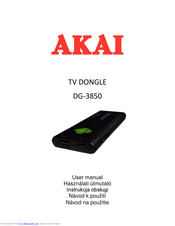 Akai DG-3850 User Manual