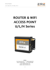 ERE L series Manual