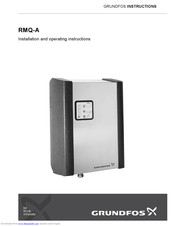 Grundfos rmq-a Installation And Operating Instructions Manual