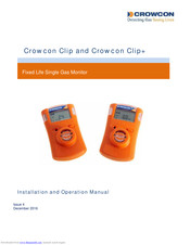 Crowcon Clip+ Installation And Operation Manual