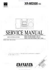 Aiwa xr-md500 Service Manual