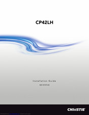 Christie CP42LH Installation Manual
