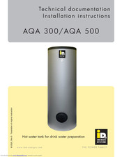 IDM-Energiesysteme AQA 500 Installation Instructions Manual