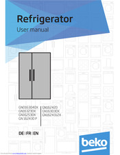 Beko GN162431ZX User Manual