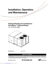 Ingersoll-Rand EAC240A Installation, Operation And Maintenance Manual