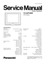 Panasonic tx-34p180b Service Manual