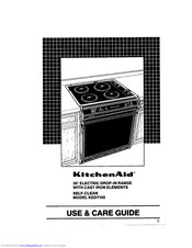 KitchenAid KEDT105 Use And Care Manual