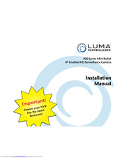 Luma 300 Series Installation Manual
