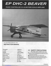 HobbyKing EP DHC-2 BEAVER Instruction Manual