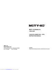 MOTY-KO 14DD Instruction Manual