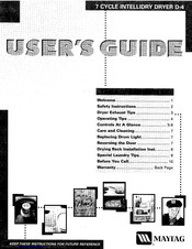 Maytag MD9806 User Manual