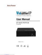 Data-Tronix DT-HDVD-IPSTR-CB User Manual