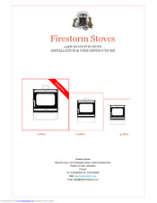 Firestorm Stoves 4.5KW Installation & User's Instructions