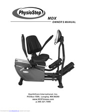 Health Care International PhysioStep MDX Owner's Manual