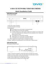 Divio 8CH NVR Quick Installation Manual