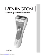 Remington WDF4815C smooth & silky Manual