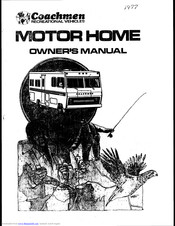 Coachmen RV 1977 Owner's Manual